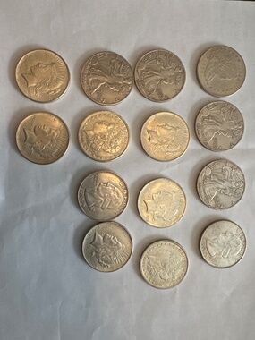 estate sales Liberty Walking coins and some others.